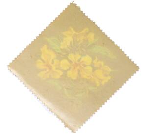 Почтовая марка 130 франков 1966 года Бурунди «Цветы — Маркгамия желтая» — Фото №2