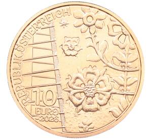 10 евро 2026 года Австрия «Трахт — Лоден» — Фото №2