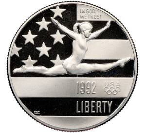 1/2 доллара (50 центов) 1992 года S США «XXV летние Олимпийские Игры 1992 в Барселоне» — Фото №1