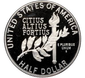 1/2 доллара (50 центов) 1992 года S США «XXV летние Олимпийские Игры 1992 в Барселоне» — Фото №2