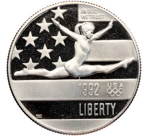 1/2 доллара (50 центов) 1992 года S США «XXV летние Олимпийские Игры 1992 в Барселоне» — Фото №1