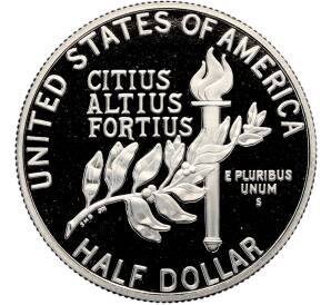 1/2 доллара (50 центов) 1992 года S США «XXV летние Олимпийские Игры 1992 в Барселоне» — Фото №2