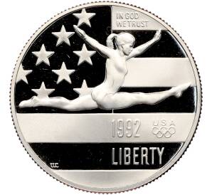 1/2 доллара (50 центов) 1992 года S США «XXV летние Олимпийские Игры 1992 в Барселоне» — Фото №1