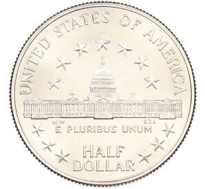 1/2 доллара (50 центов) 1989 года D США «200 лет Конгрессу» — Фото №2