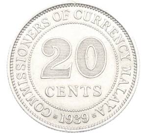 20 центов 1939 года Малайя — Фото №1