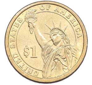 1 доллар 2009 года (P) США «11-й президент США Джеймс Нокс Полк» — Фото №2