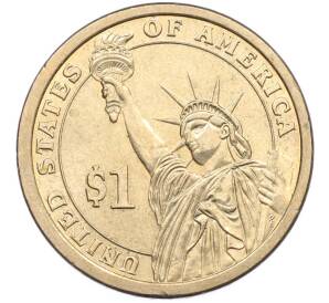 1 доллар 2010 года (Р) США «14-й президент США Франклин Пирс» — Фото №2