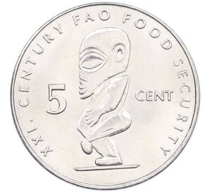 5 центов 2000 года Острова Кука «ФАО» — Фото №1