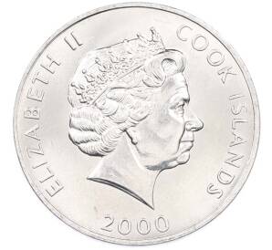 5 центов 2000 года Острова Кука «ФАО» — Фото №2