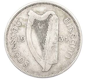 1/2 кроны 1934 года Ирландия — Фото №2