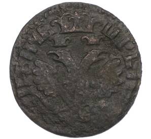 Денга 1704 года — Фото №2