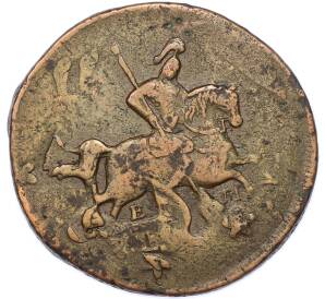 2 копейки 1764 года ЕМ (Перечекан из 4 копеек 1762) — Фото №2