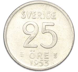 25 эре 1953 года Швеция — Фото №1