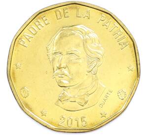 1 песо 2015 года Доминиканская республика — Фото №1