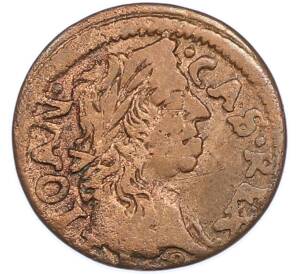 1 солид («боратинка») 1661 года Литва — Ян II Казимир Ваза — Фото №2