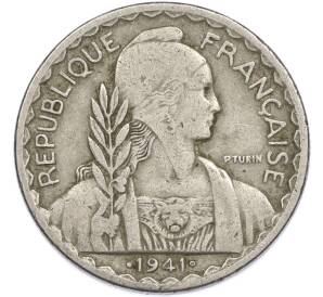 10 сантимов 1941 года Французский Индокитай — Фото №1