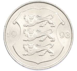 1 крона 1993 года Эстония — Фото №1