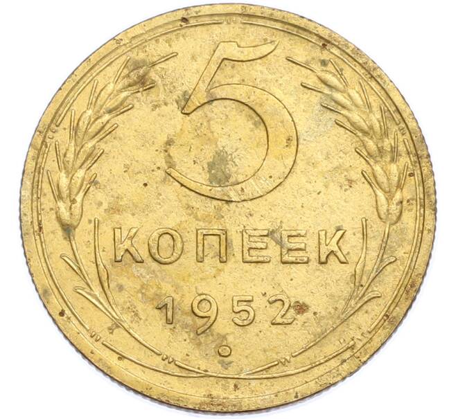 Монета 5 копеек 1952 года (Артикул: K7-1890) — Фото №1