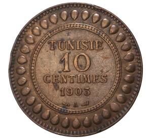 10 сантимов 1903 года Тунис (Французский протекторат)