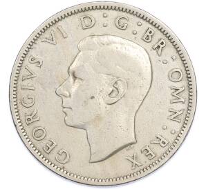 1/2 кроны 1949 года Великобритания — Фото №2