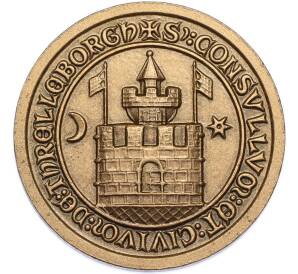 Монетовидный жетон 1977 года Швеция «10 крон — Треллеборг» — Фото №1