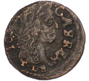 1 солид («боратинка») 1665 года Польша — Ян II Казимир Ваза — Фото №2