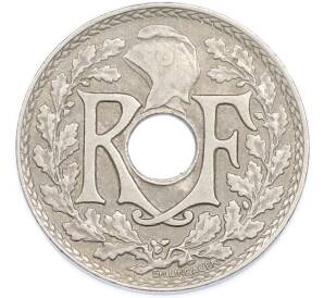 25 сантимов 1924 года Франция — Фото №2