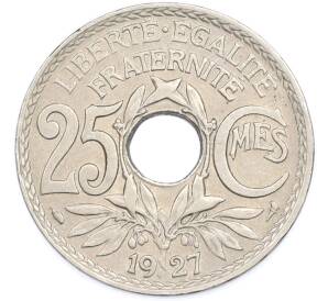 25 сантимов 1927 года Франция — Фото №1