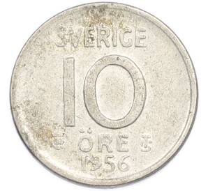 10 эре 1956 года Швеция — Фото №1