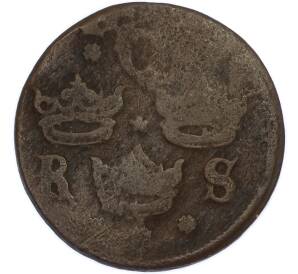 1/4 эре 1633 года Швеция — Фото №2