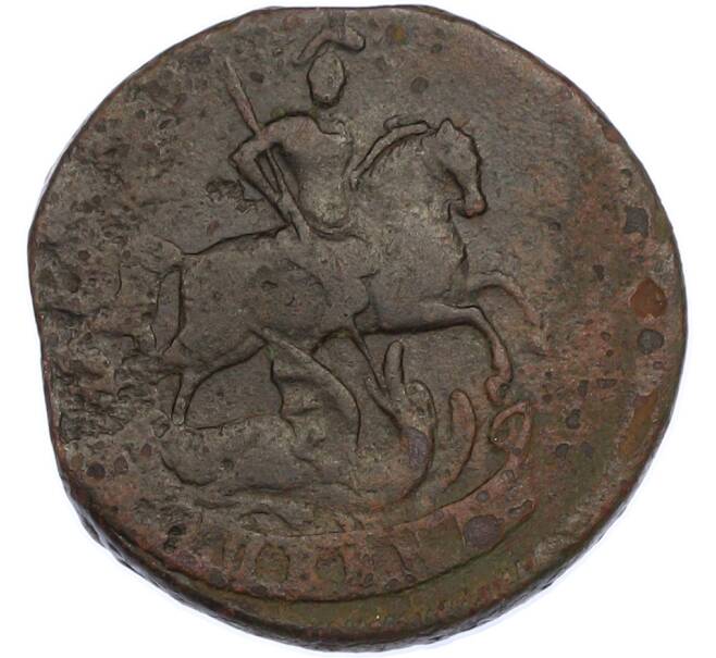 Монета 1 копейка 1757-1761 года (Артикул: K7-2008) — Фото №2