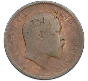 1/4 анны 1908 года Британская Индия — Фото №2