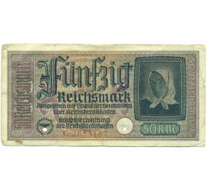 50 рейхсмарок 1940-1945 года Германия (Для оккупированных территорий) — Фото №1