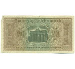 20 рейхсмарок 1940-1945 года Германия (Для оккупированных территорий) — Фото №2