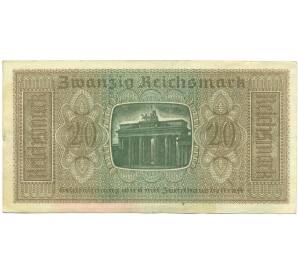 20 рейхсмарок 1940-1945 года Германия (Для оккупированных территорий) — Фото №2