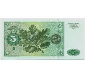 5 марок 1980 года Западная Германия (ФРГ) — Фото №2