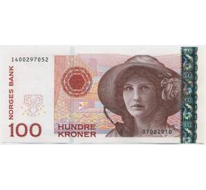 100 крон 2010 года Норвегия — Фото №1