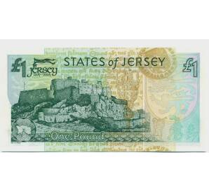 1 фунт 2004 года Джерси «800-лет отношений Джерси и Британской Короны» — Фото №2