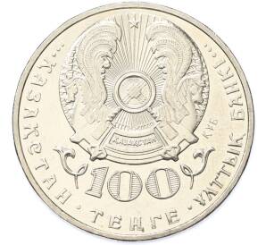 100 тенге 2016 года Казахстан «150 лет со дня рождения Алихана Букейханова» — Фото №2
