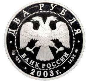2 рубля 2003 года ММД «Знаки зодиака — Рыбы» — Фото №2