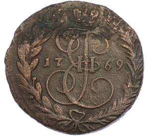 2 копейки 1769 года ЕМ — Фото №1