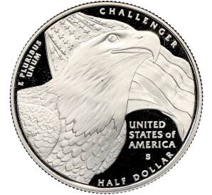 1/2 доллара (50 центов) 2008 года S США «Белоголовый орлан» — Фото №2