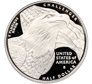 1/2 доллара (50 центов) 2008 года S США «Белоголовый орлан» — Фото №2