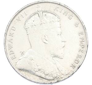 1 доллар 1908 года Стрейтс Сетлментс — Фото №2