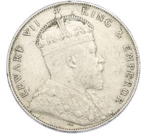 1 доллар 1908 года Стрейтс Сетлментс — Фото №2