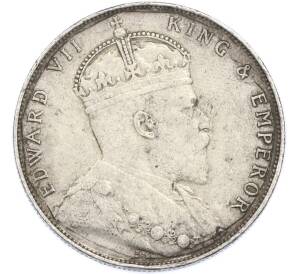 1 доллар 1908 года Стрейтс Сетлментс — Фото №2