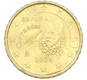 10 евроцентов 2004 года Испания — Фото №1