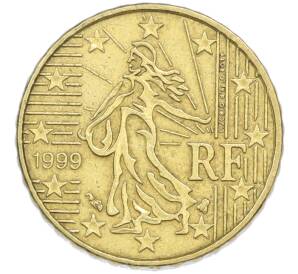 10 евроцентов 1999 года Франция — Фото №1