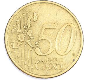50 евроцентов 2002 года Португалия — Фото №2