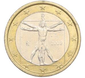 1 евро 2009 года Италия — Фото №1